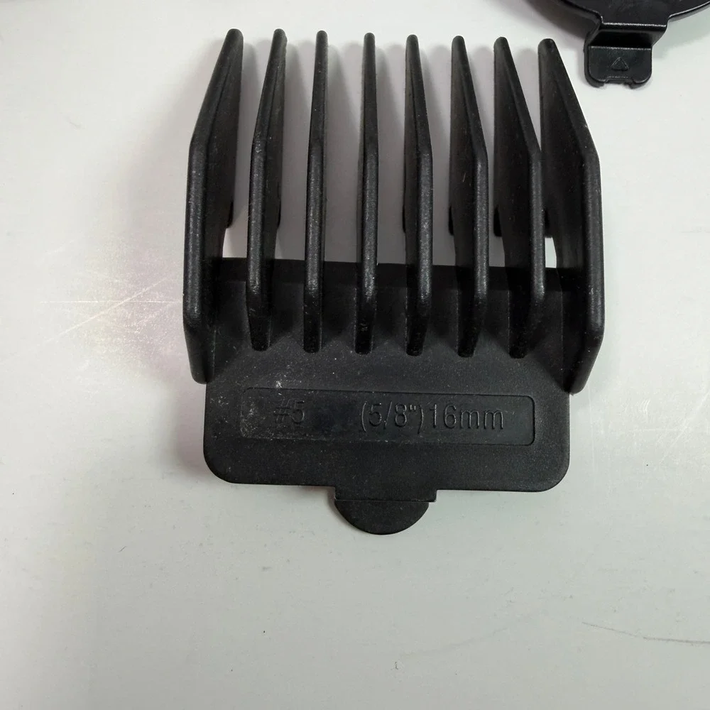 Hatteker RFC-598 Hair Clipper Grooming Kit Attachments Base Manual IPX7 Black